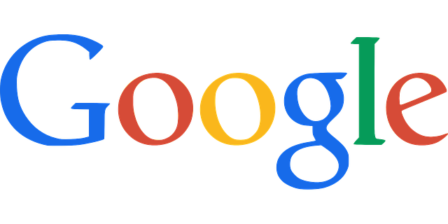 nápis Google